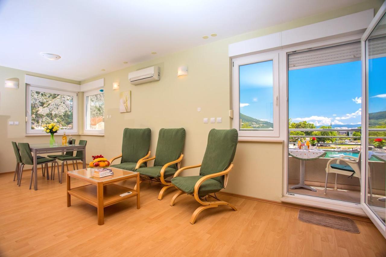 Apartmani Ribnjak Seka Omiš Kültér fotó