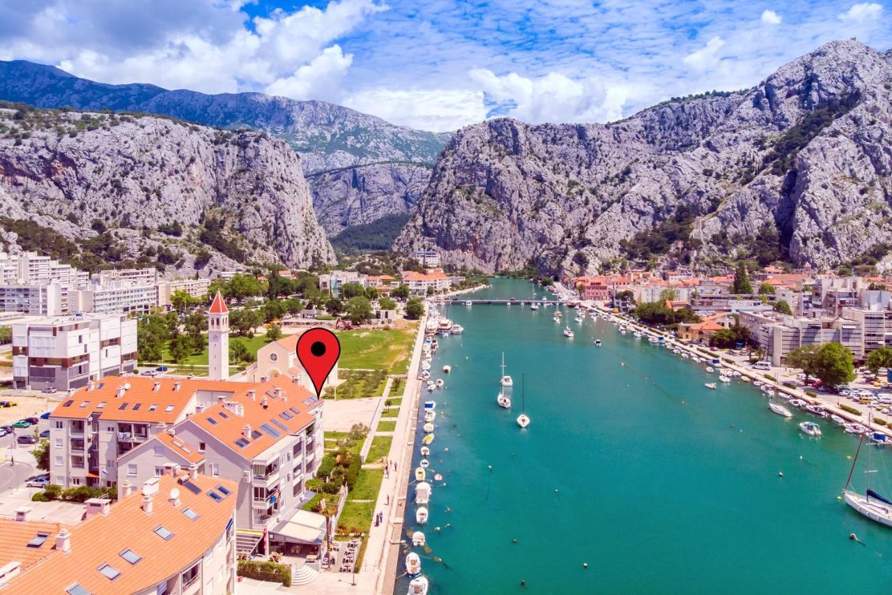 Apartmani Ribnjak Seka Omiš Kültér fotó