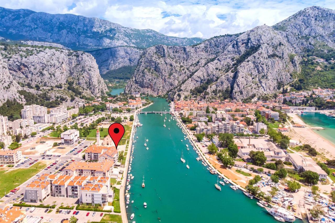 Apartmani Ribnjak Seka Omiš Kültér fotó